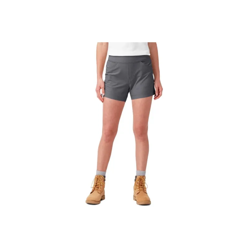 Dickies Cooling Relaxed Fit Pull-On Shorts Casual Shorts Women's Gray-0