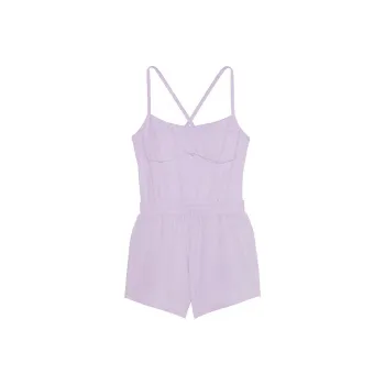 Victoria's Secret PINK ULTIMATE RUNSIE/Pastel Lilac Jumpsuit Women's Light Purple