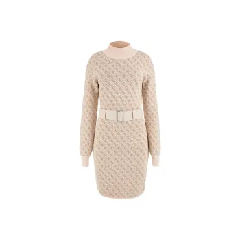 GUESS Long-Sleeved Dresses Women's Cream