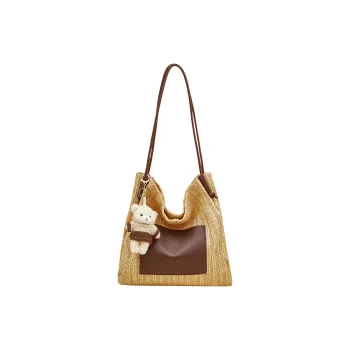 Safiya Fabric Shoulder Bag Regular Women's Coffee