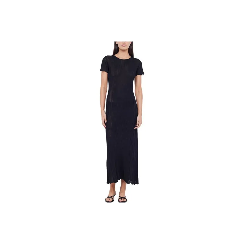 BEC+BRIDGE Short-Sleeved Dresses Women's Black-0