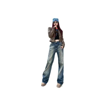 Kazakhstan Jeans Women's Washed Blue