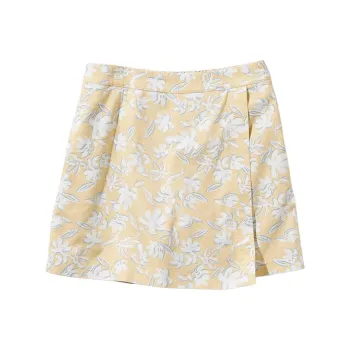 UNIQLO Casual Shorts Women's Apricot Yellow