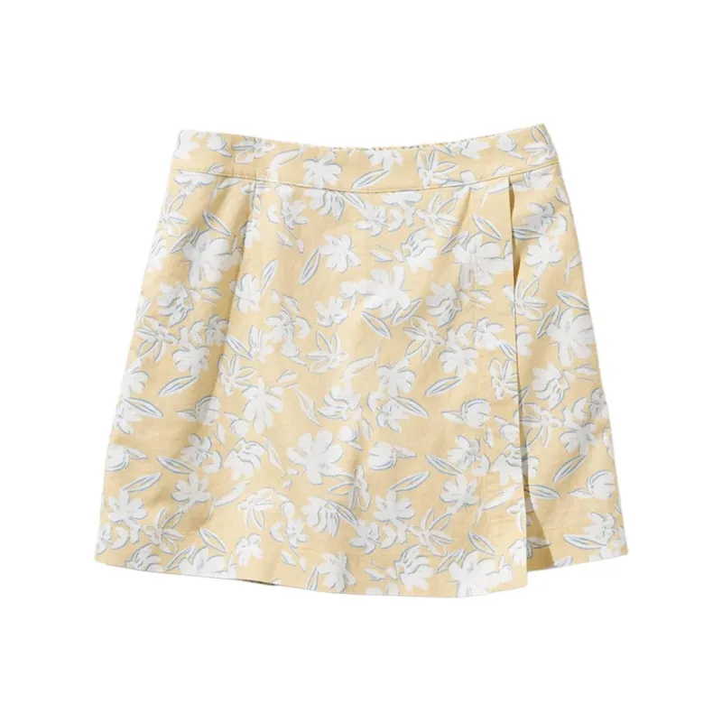 UNIQLO Casual Shorts Women's Apricot Yellow-0
