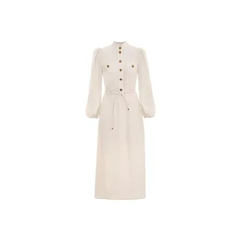 Zimmermann Long-Sleeved Dresses Women's Cream