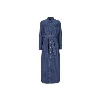 Lee Long Sleeved Dresses Women's Blue