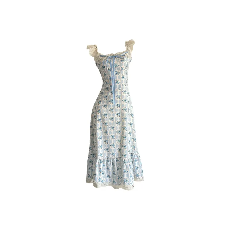 Qiuerle Short Sleeved Dress Women's-0