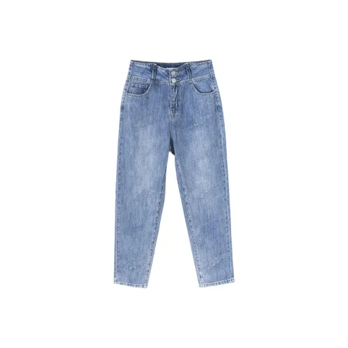 EICHITOO Jeans Women's Denim Blue 01
