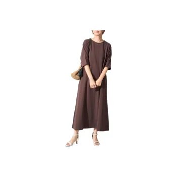 FREAK'S STORE Short Sleeved Dress Women's Brown