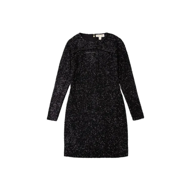 MICHAEL KORS Long Sleeved Dresses Women's Black-0