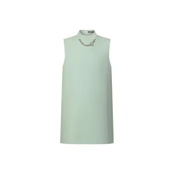 LOUIS VUITTON Mock Neck Straight Dress