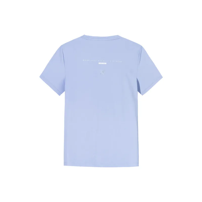 Anta Variety Training Collection T Shirt Women's Twilight Ice Blue-1