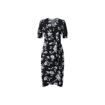 JZ. ANNAKRO Short-Sleeved Dresses Women's Heather Black