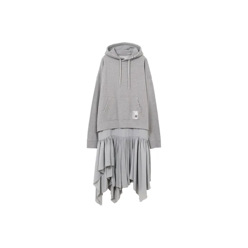 Maison Mihara Yasuhiro SS25 Long Sleeved Dress Women's Gray-0
