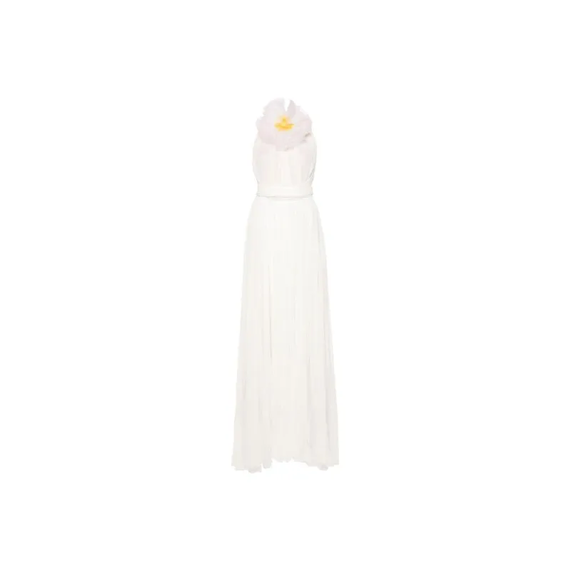 OSCAR DE LA RENTA Sleeveless Dress Women's White-0