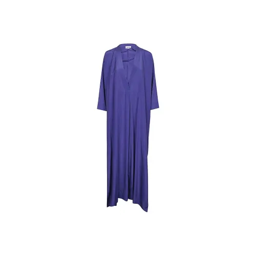 PAROSH Long Sleeved Dress Women's Purple