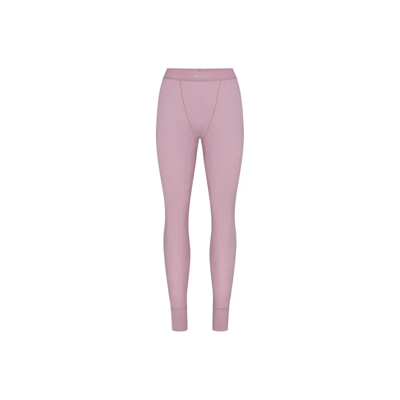SKIMS FW24 COTTON RIB LEGGING Leggings Women's DUSK/Nightfall Color-0