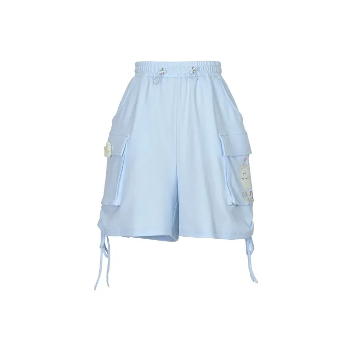 SNBL Casual Shorts Women's Blue-0