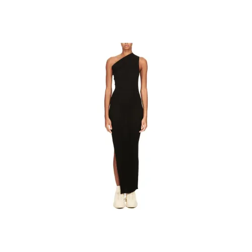 RICK OWENS Athena One Shoulder Knitted Dress