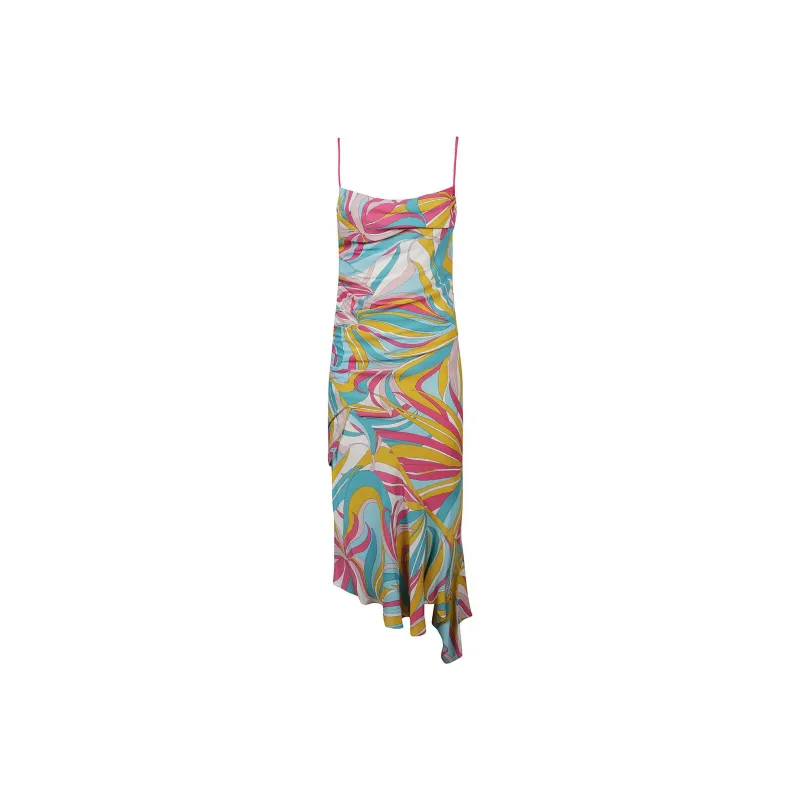 PINKO Graphic print Halterneck Dress-0
