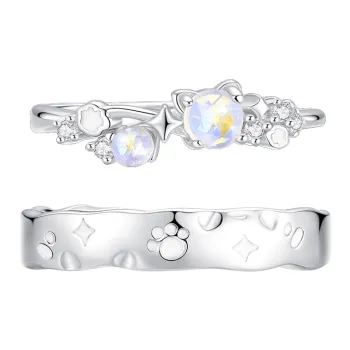 TWINKLE ANGEL 925 Sterling Silver Rings Unisex