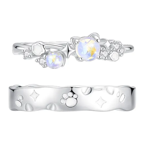 TWINKLE ANGEL 925 Sterling Silver Rings Unisex