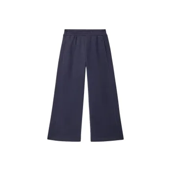 COS Knitted Sports Pants Women's Navy Blue