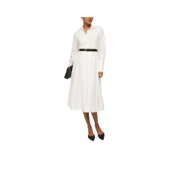 REFORMATION Ambra Dress Long-Sleeved Dresses Women's White
