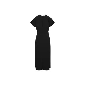ARITZIA Babaton Futurist Dress Short Sleeved Dresses Women's Black