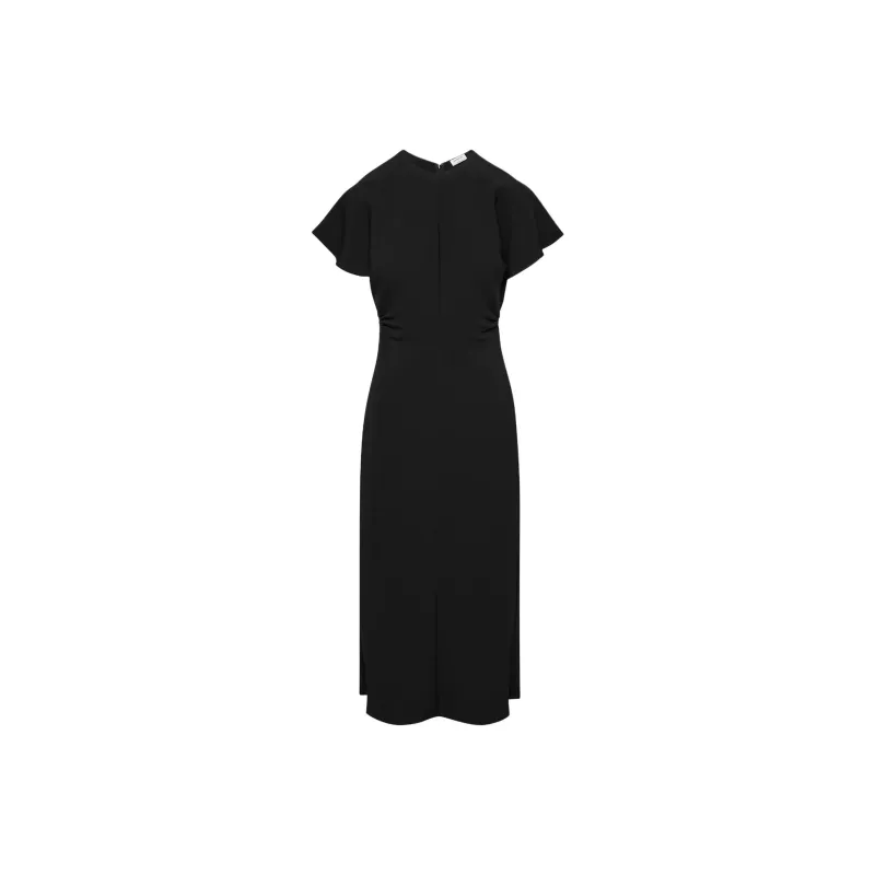 ARITZIA Babaton Futurist Dress Short Sleeved Dresses Women's Black-0