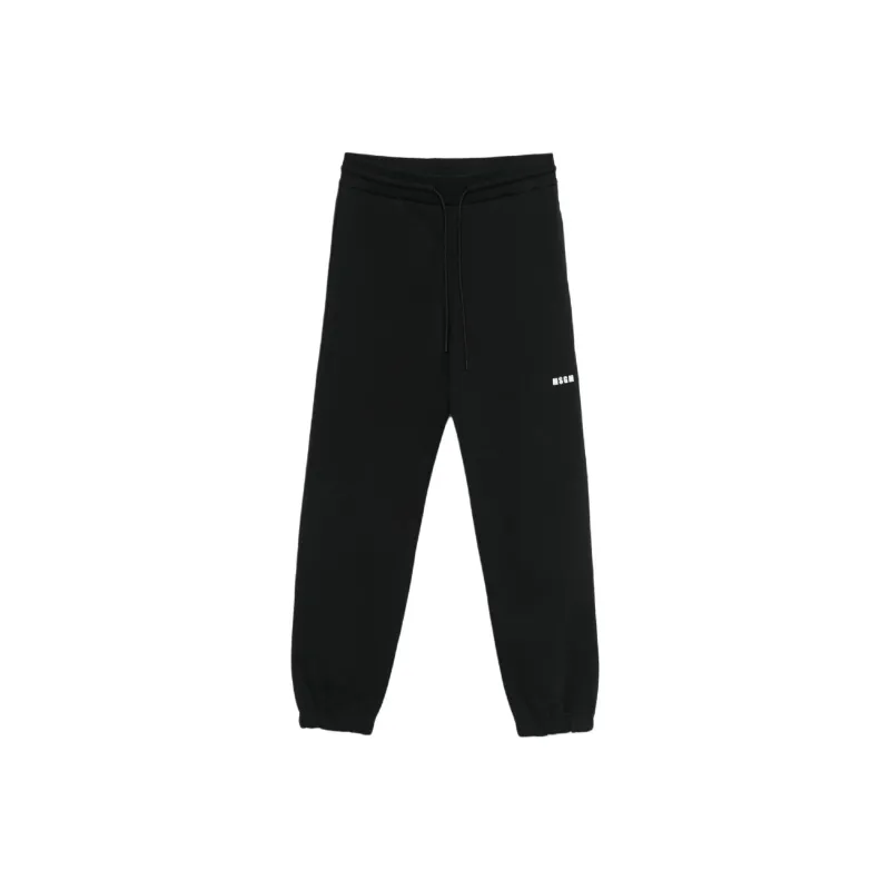 MSGM Cotton Track Pants-0