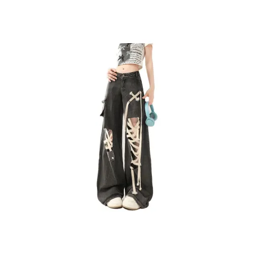 EOEI Jeans Women's Black