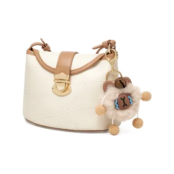 AOKANG Synthetic Leather Small Square Bag Bucket Bag Crossbody Underarm Shoulder Bag Small Size Women's Multicolor