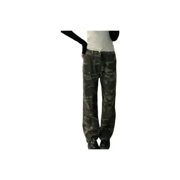 BEAR UNION Cargo Pants Women's Army Green