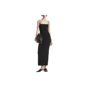 COS Slip Dresses Women's Black