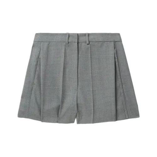 Alexander McQueen Straight Leg Pinstripe Tailored Pants