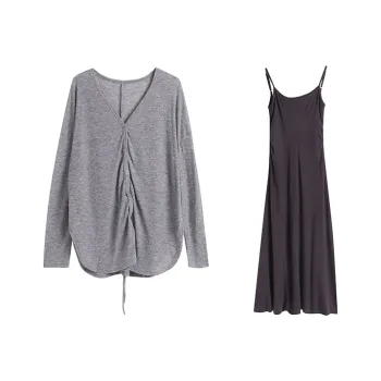 TWOPLUMGIRLS Two Piece Skirt Sets Women's