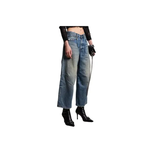 R13 SS24 Jeans Women's Clinton Blue