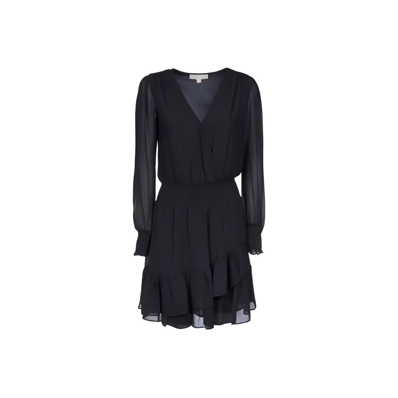 MICHAEL KORS Long Sleeved Dresses Women's Black-0