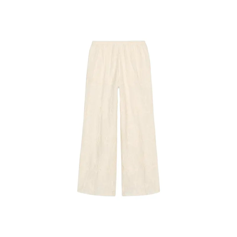 ZARA ZW Series Casual Pants Women's Raw White-1