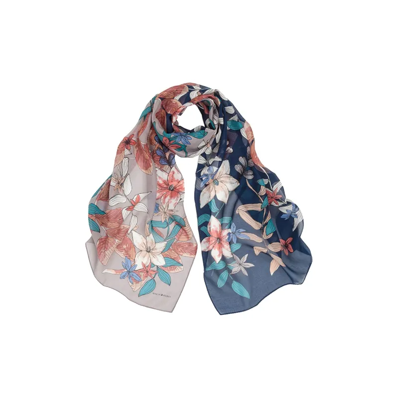 MARJAKURKI Mulberry Silk Scarves Women's-11