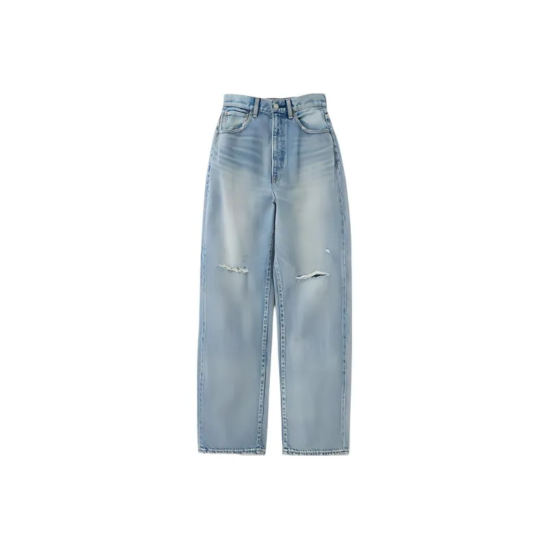 MOUSSY Jeans Women's 110 Blue-0
