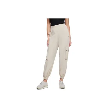 GUESS Cargo Pants Women's Beige Yellow