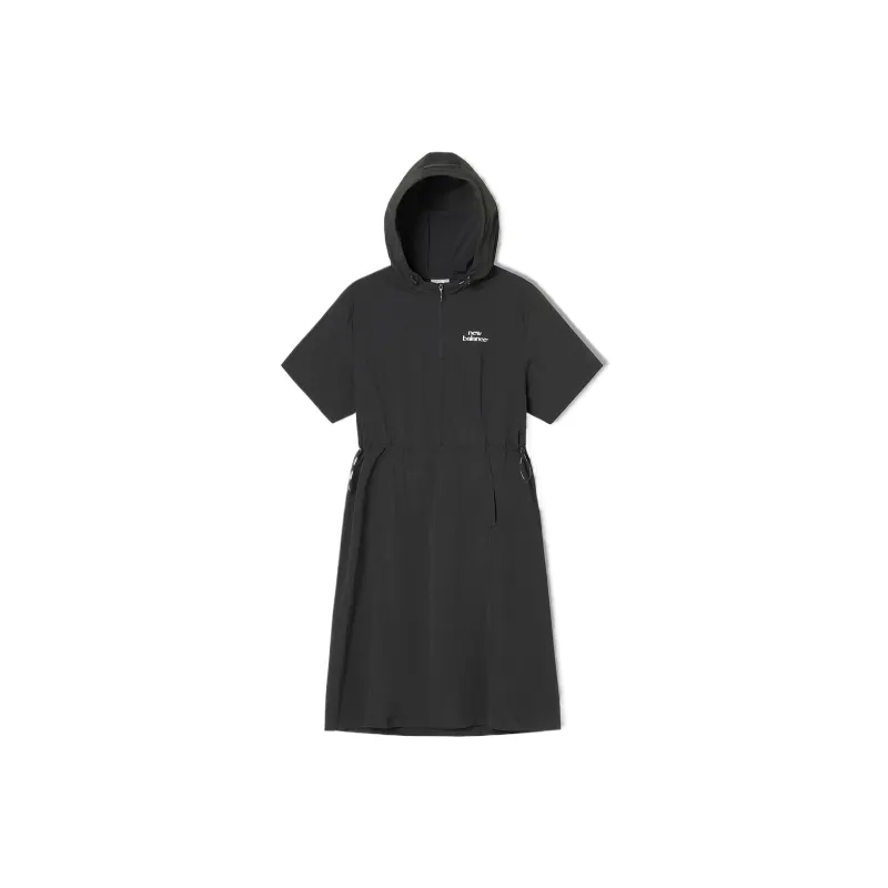 New Balance Sports Life Collection Short Sleeved Dress Women's Black-0