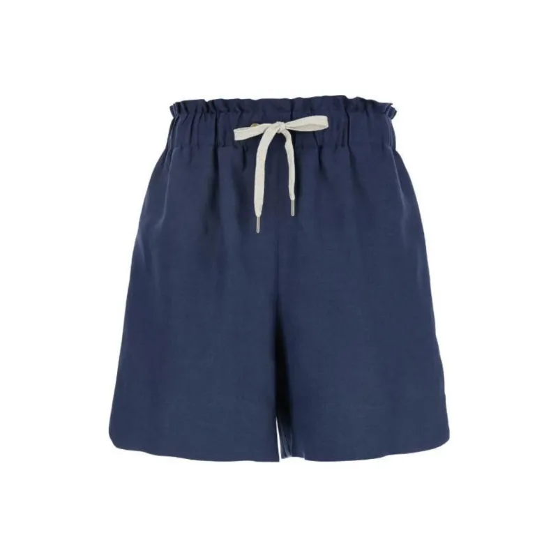 Eleventy Linen Shorts-0