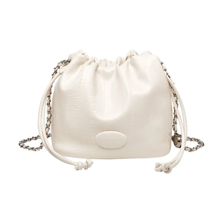 AOKANG Polyurethane Leather Bucket Bag, Underarm Crossbody Bag, Shoulder Bag Small Size Women's Multicolor-6