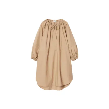 COS Long Sleeved Dresses Women's Apricot