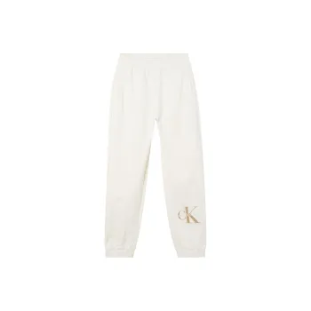 CALVIN KLEIN Knitted Sports Pants Women's White