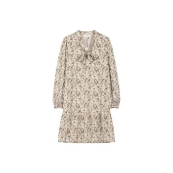 Lagogo Long-Sleeved Dresses Women's Mixed Color