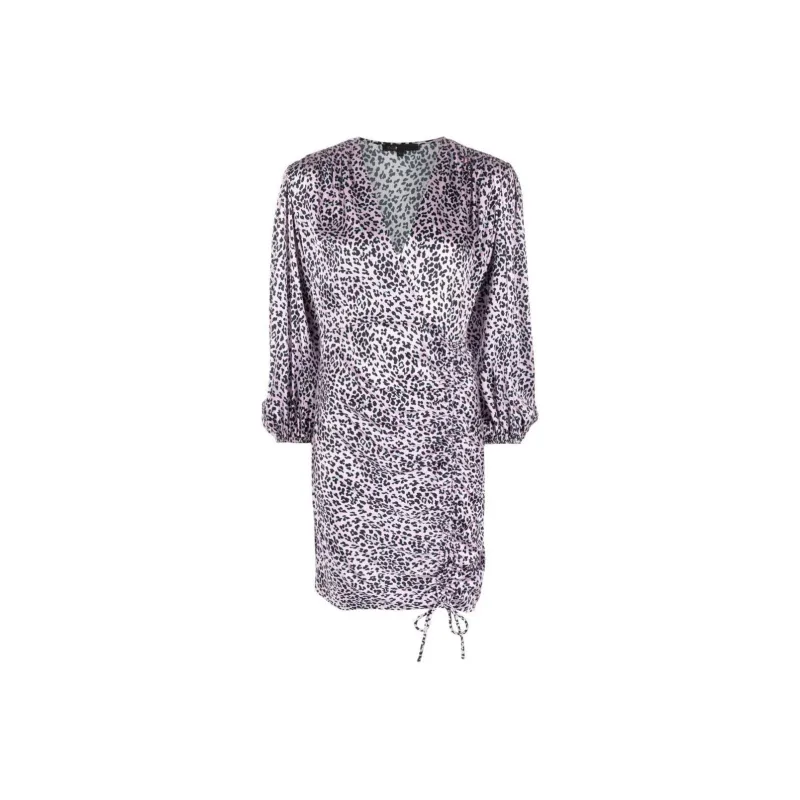 Maje Long Sleeved Dresses Women's Dark Violet-0